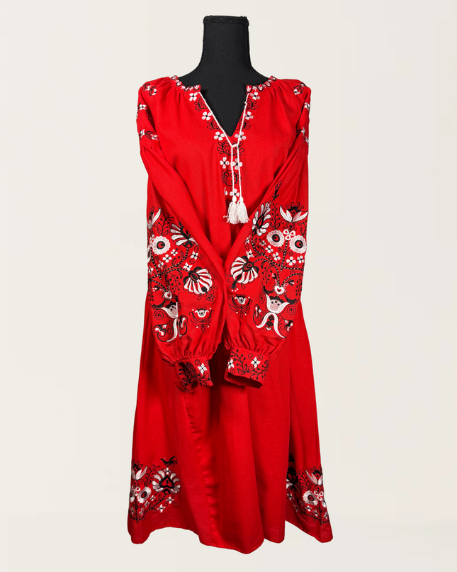 Red dress tree of life