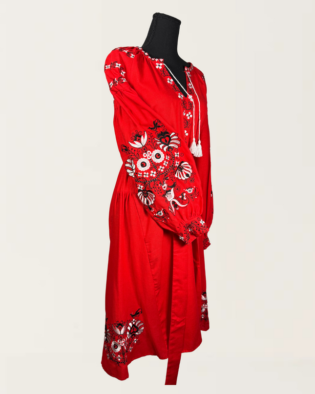 Red dress tree of life