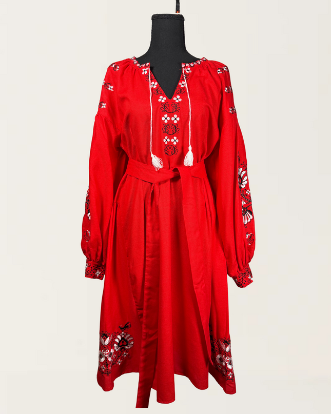 Red dress tree of life