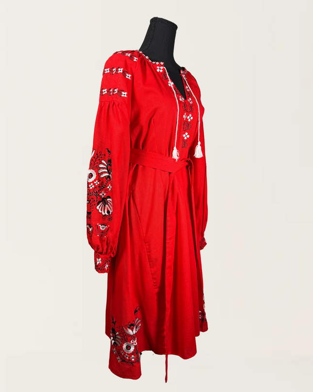 Red dress tree of life