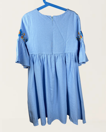 "Horlytsya" girl blue dress