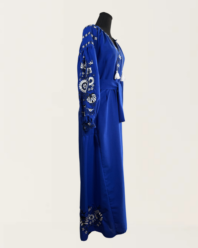 Tree Of Life Blue Dress