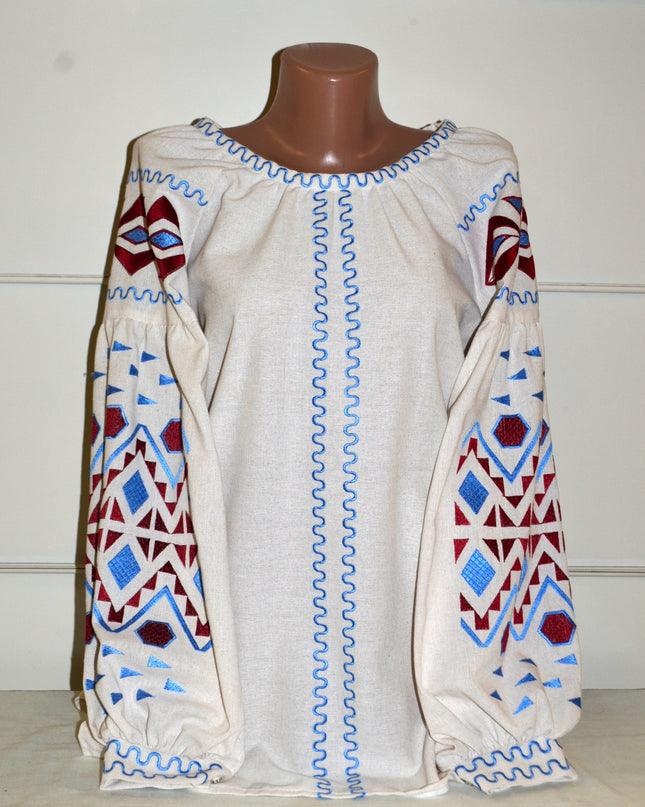 Beige rhomb shirt