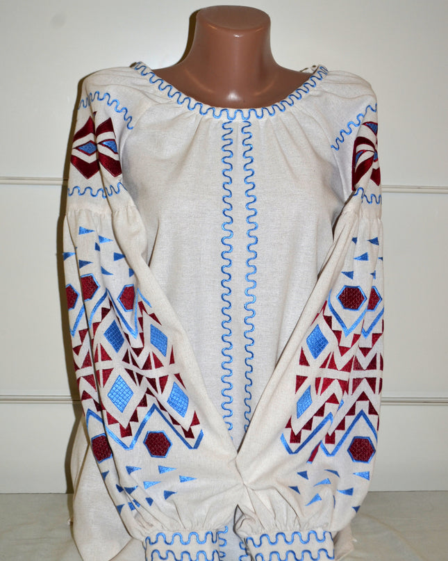 Beige rhomb shirt