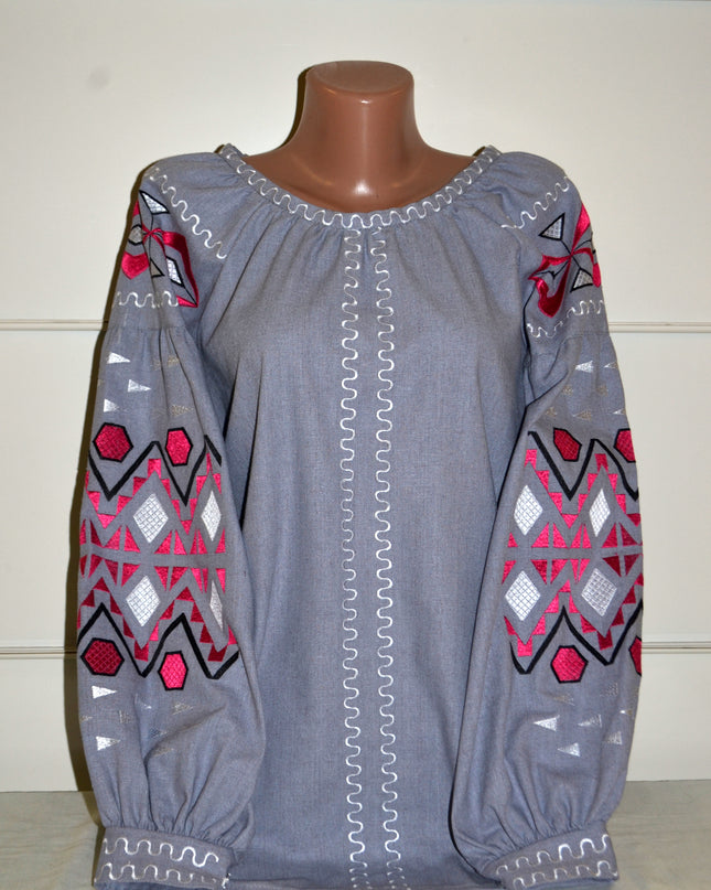 Gray rhomb shirt