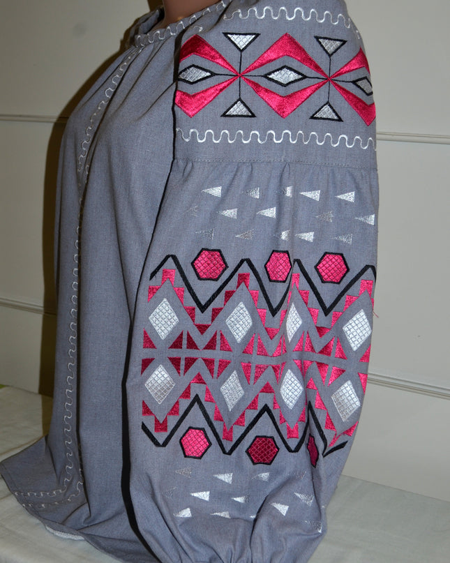 Gray rhomb shirt