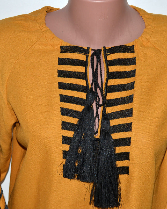 "FERN" Orange Blouse