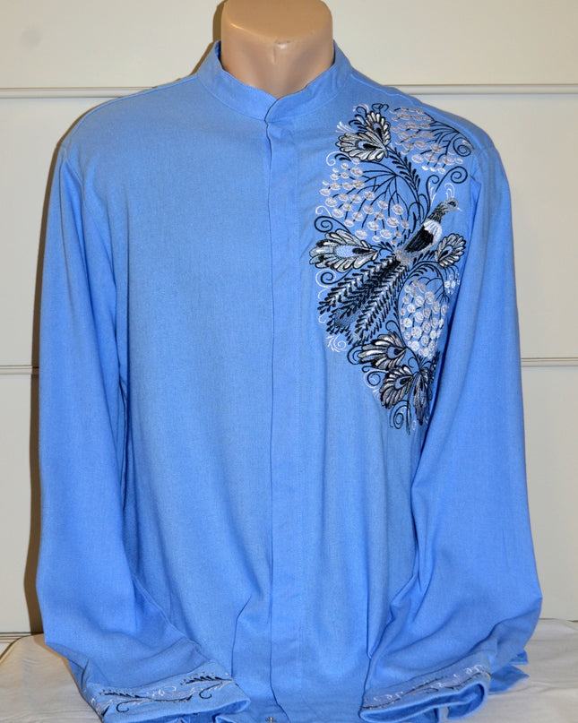 Petrykivka ornament shirt