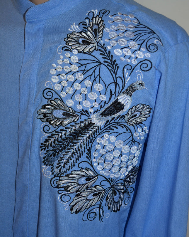 Petrykivka ornament shirt