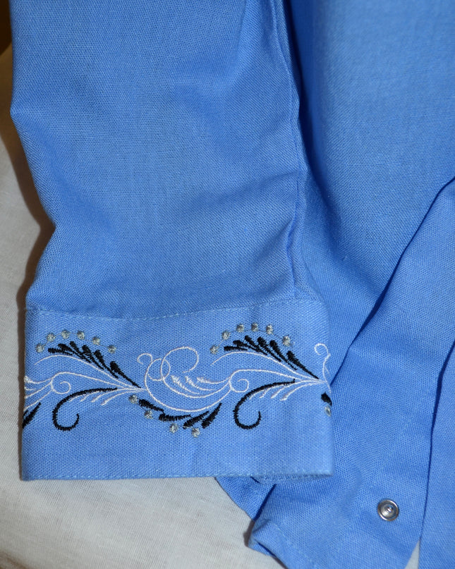 Petrykivka ornament shirt